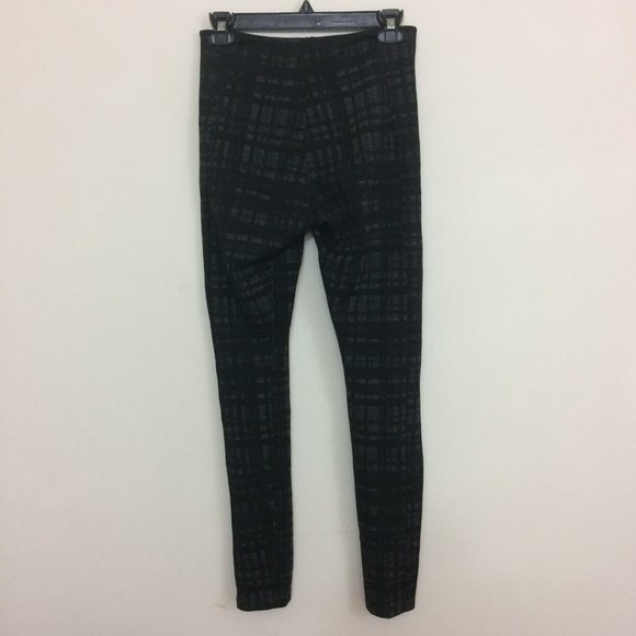 LYSSE Women's Natalie Charcoal Check Ponte Legging Shape-Wear Pants Gray/Black-S - Picture 8 of 8